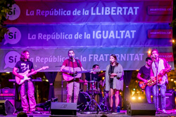 Acte de les entitats sobiranistes a Sabadell 